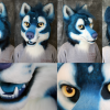 Blueberry Husky